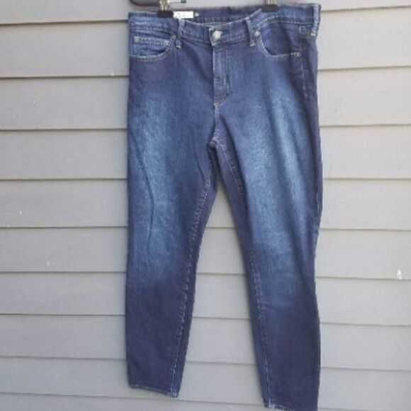 Gap 1969 Authentic True Skinny Jeans Dark size 32R - Picture 1 of 5